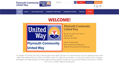 Desktop Screenshot of plymouthunitedway.org