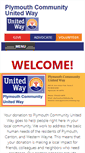 Mobile Screenshot of plymouthunitedway.org